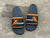 Black Orange Runner Slides BOR-30