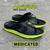 Green - Black  Medicated Sole BF-888